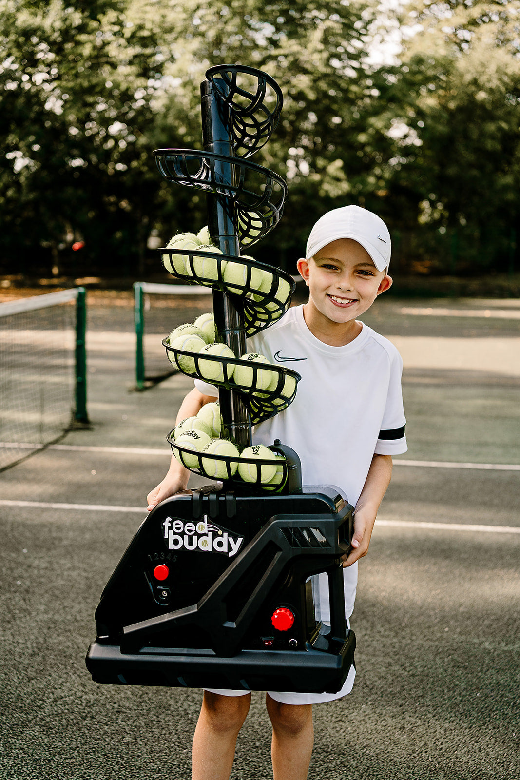 *NEW* FEED BUDDY PRO - Automatic Tennis Ball Machine