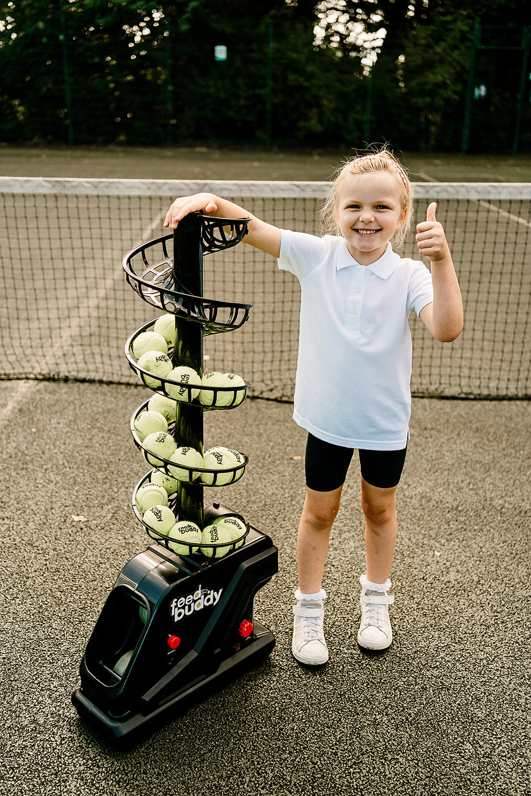 *NEW* FEED BUDDY PRO - Automatic Tennis Ball Machine