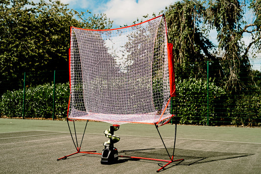 Feed Buddy Machine + Reload Tennis Net